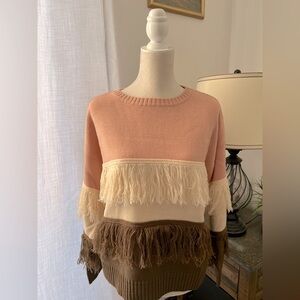 NWOT Pink Lily sweater